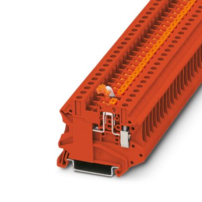 Phoenix Contact - Trenn- und Messtrenn-Reihenklemme Messertrennklemme UT 4-MT-P/P RD − 50 Stück