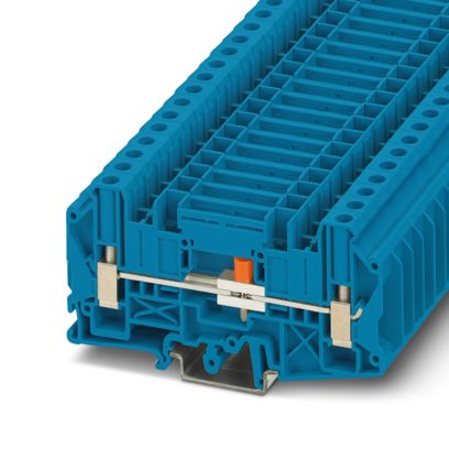 Phoenix Contact - Trenn- und Messtrenn-Reihenklemme Trennklemme UT 6-T/SP BU − 50 Stück