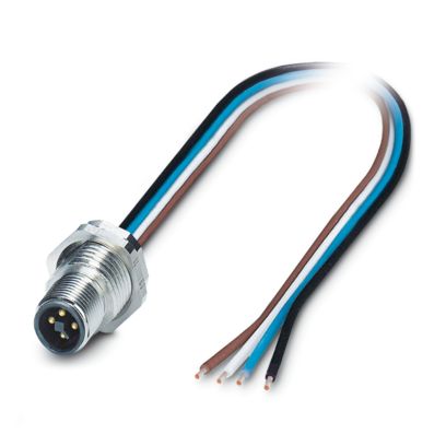 Phoenix Contact - Patchkabel Kupfer Gerätesteckverbinder SACC-DSI-M12#1239442 Hinterrwand  − 1 Stück