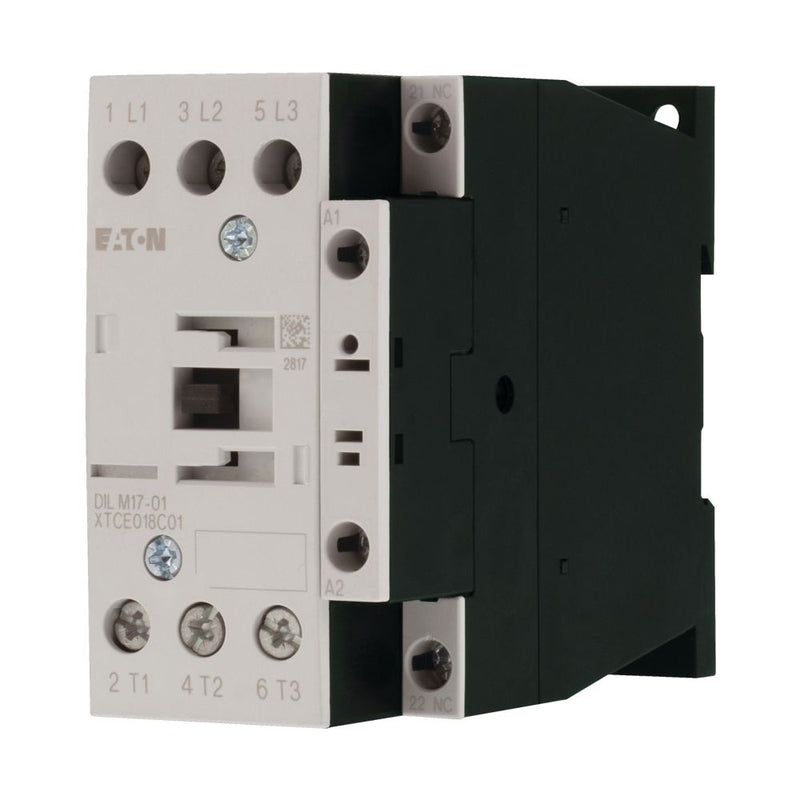Eaton - Leistungsschütz zum Schalten von Wechselstrom Leistungsschütz DILM17-01(RDC130) 1Ö 7,5kW/400V,DC