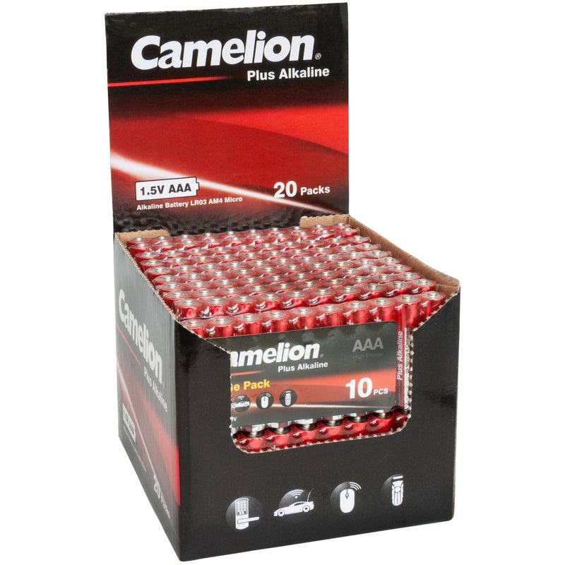 Hückmann - Batterie 1,5V Micro AAA LR03/Micro(VE 10) 10er Folie Camelion