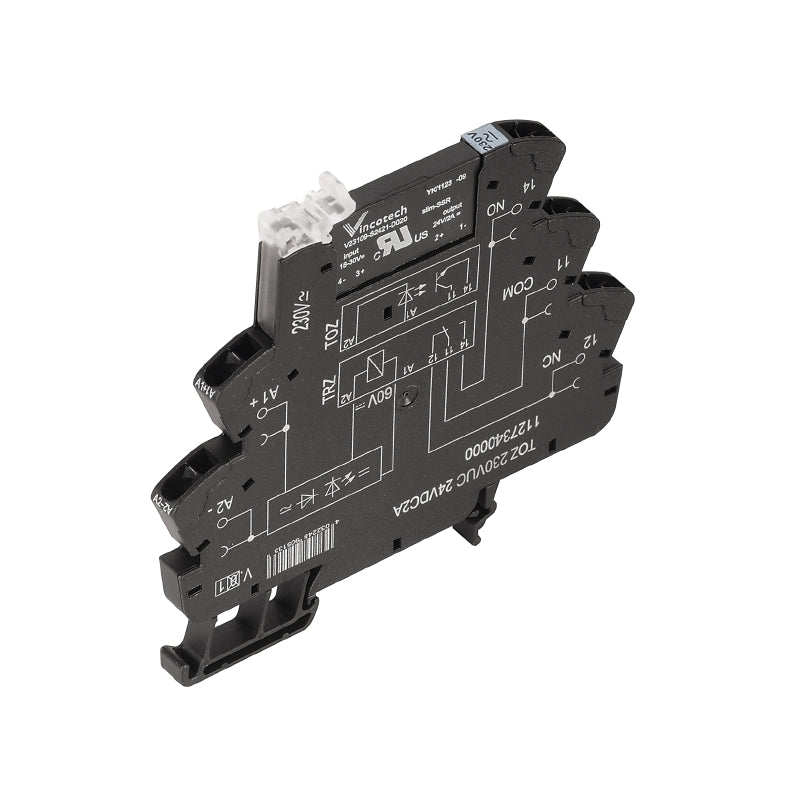 Weidmüller - Optokoppler Halbleiterrelais TOZ 60VUC 24VDC2A 60VUC10%,3...33VDC − 10 Stück