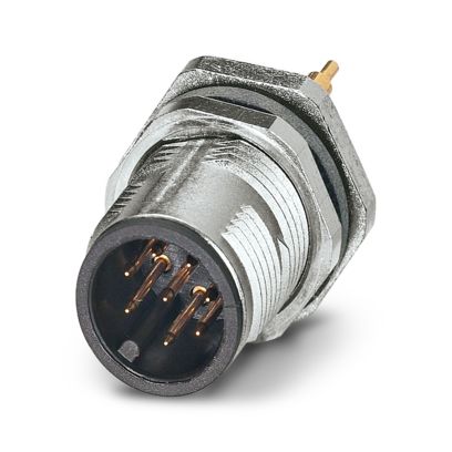 Phoenix Contact - Rundsteckverbinder, feldkonfektionierbar (Industriesteckverbinder) Gerätesteckverbinder SACC-DSI-MS-#1240024 Hinterwand − 20 Stück