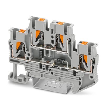 Phoenix Contact - Bauelement-Reihenklemme Bauelementreihenklemme PTTB 2,5-2DI#1434417 − 50 Stück