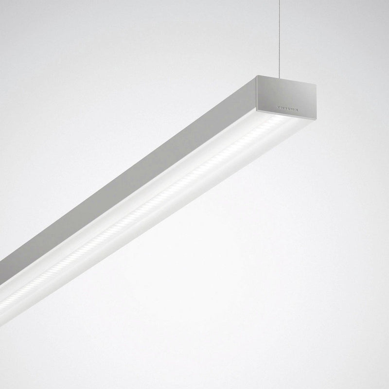 Trilux - Pendelleuchte LED-Hängeleuchte SFlow H2-L #7917062 HCL, DALI, silber