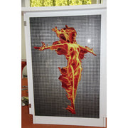 Vitramo - Infrarot-Strahlungspaneel Wand-Heizelement VL-F12060B 1200x600x28 800W bed