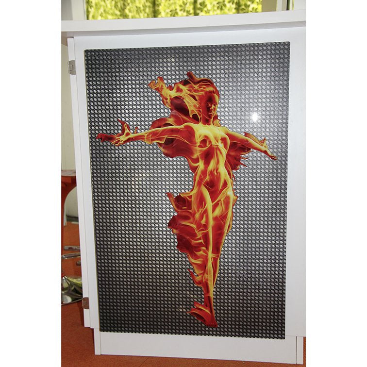 Vitramo - Infrarot-Strahlungspaneel Wand-Heizelement VL-F12060B 1200x600x28 800W bed