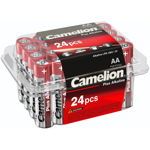 Hückmann - Batterie 1,5V Mignon AA LR6/Mignon(VE 24) 24er Box Camelion