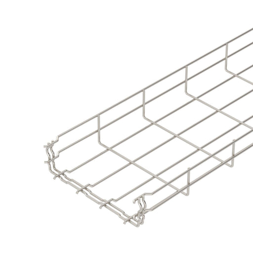 OBO Bettermann - Gitterrinne Gitterkabelrinne GRM 55 200 A2 55x200x3000mm − 3 Meter