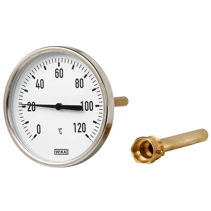 Wika Wiegand - Bimetall-Thermometer Bim.-Therm.50.20.100 St 14026145 -10.+50°CL2 L200x9mm