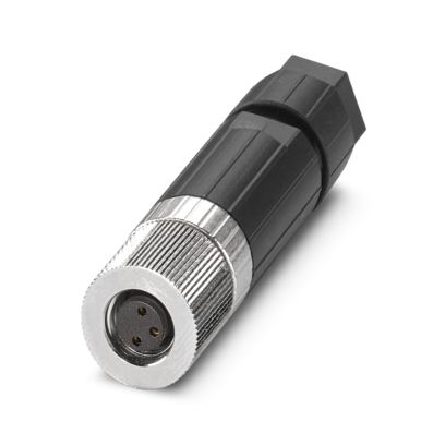 Phoenix Contact - Rundsteckverbinder, feldkonfektionierbar (Industriesteckverbinder) Steckverbinder SACC-M 8FS-3PL-M