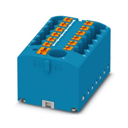 Phoenix Contact - Durchgangs-Reihenklemme Verteilerblock PTFIX 6/12X2,5 BU-EX − 8 Stück