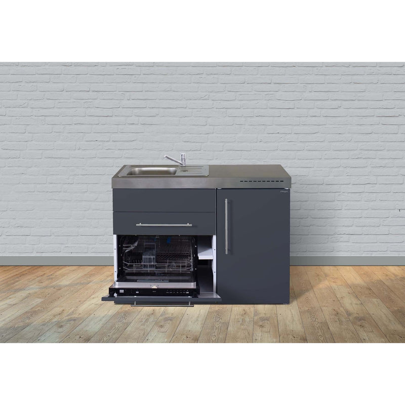 Stengel - Mini-Küche Miniküche Premiumline MPGSSG120GSBli Schiefergrau