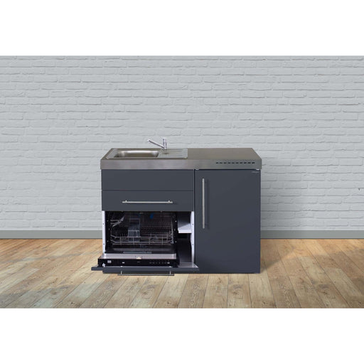 Stengel - Mini-Küche Miniküche Premiumline MPGSSG120GSBli Schiefergrau
