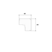 GGK - Außeneck für Sockelleistenkanal SL-Ausseneck 20x50 cws 14917