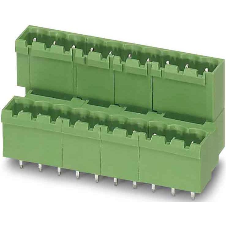 Phoenix Contact - Leiterplattensteckverbinder Grundleiste MDSTBVA 2,5 #1845390 f. Leiterplattenst. − 50 Stück