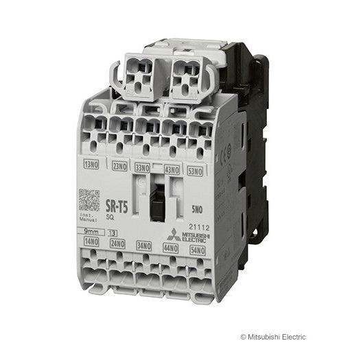 Mitsubishi Electric - Leistungsschütz zum Schalten von Wechselstrom Hilfsschütz SRD-T5SQ DC24V 4A1B 4S+1Ö
