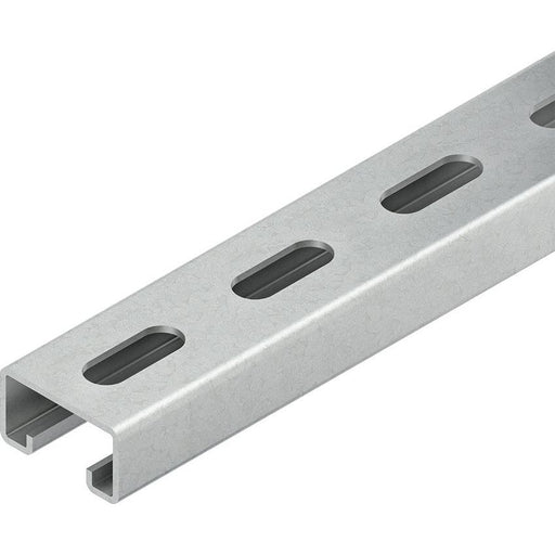 Niedax - Stiel/Profilschiene Ankerschiene 2986/3 SL − 3 Meter