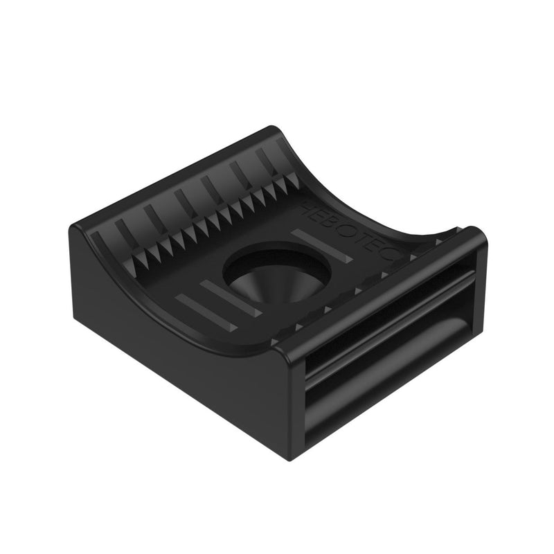 Hebotec - Befestigungssockel und -element für Kabelbinder Klettbandsockel KBS 8-35 20 − 10 Stück