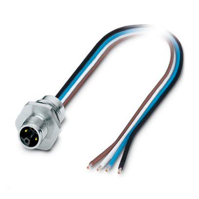 Phoenix Contact - Patchkabel Kupfer Gerätesteckverbinder SACC-E-M12MS#1239517 Vorderwand