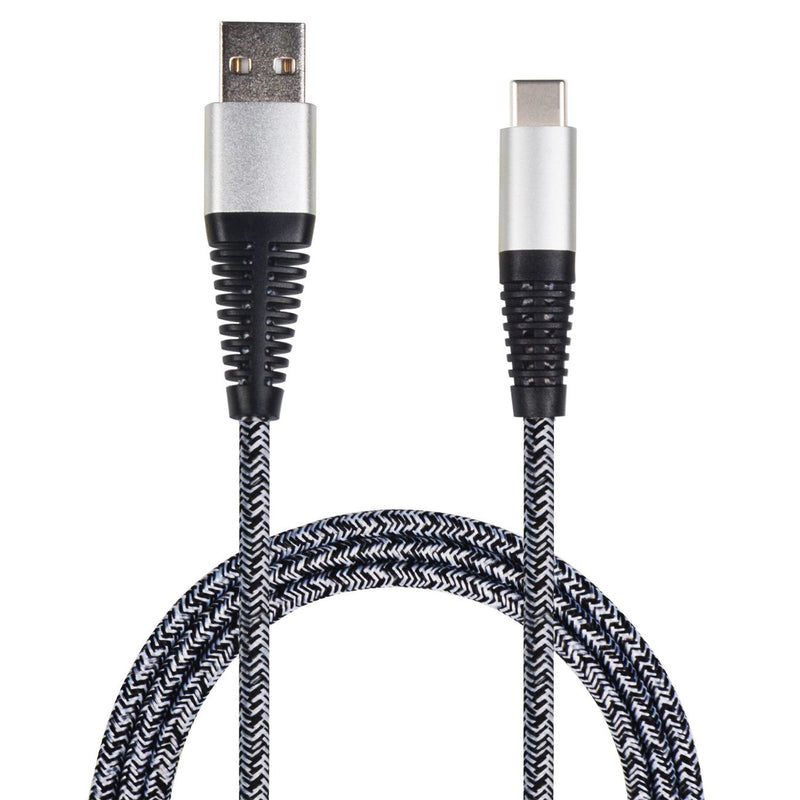 Hückmann - Zubehör/Ersatzteile für Batterie/Akku/Ladegerät Datenkabel Nylon USB USB Datenkabel Typ-C Micro USB-C, 100cm