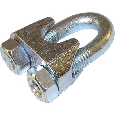 Dresselhaus - Spanndrahtschelle Drahtseilklemmen 4634/001/78 11 zn − 10 Stück