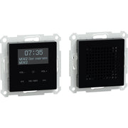 Merten - Beschallungssystem für Installationsschalterprogramme DAB+ Radio Set MEG4375-0303 Bluetooth+Lautspr
