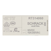 WAGO - Schaltrelais Elementarrelais 788-162 DC 60 V,1 Wechsler − 20 Stück