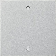 Gira - Bedienelement intelligent Bedienaufsatz alu 536126 Pfeilsymbole