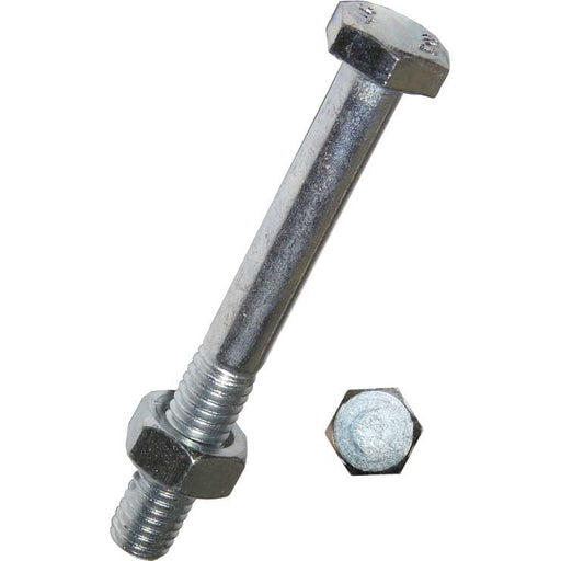 Dresselhaus - Maschinenschraube/Bolzen Sechskantschraube 0009/001/01 10x180 mit Schaft − 50 Stück