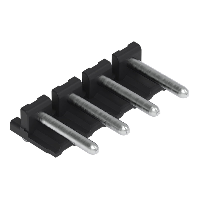 WAGO - Leiterplattensteckverbinder THR-Stiftleiste Lötstift 2092-1724/200-000 1,4mm,abgewinkelt,sw − 300 Stück