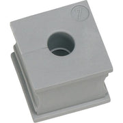 Icotek - Kabeleinsteckstutzen Kabeldurchführungstülle KT 7 D=7-8mm,sw