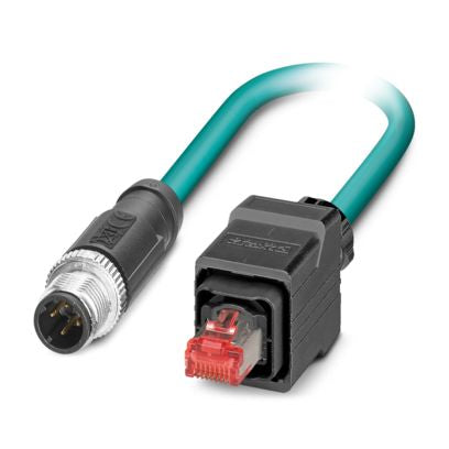 Phoenix Contact - Konfektioniertes Sensor-Aktor-Kabel Netzwerkkabel NBC-M12MSD/2#1435226 − 25 Stück