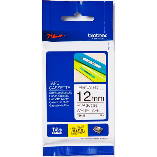 Brother - Schriftband Schriftbandkassette TZe-223 BF.weiß/DF.blau