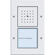 Gira - Türstation für Türkommunikation Türstation 126666 AP 1fach reinweiß