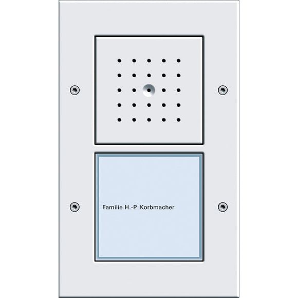 Gira - Türstation für Türkommunikation Türstation 126666 AP 1fach reinweiß