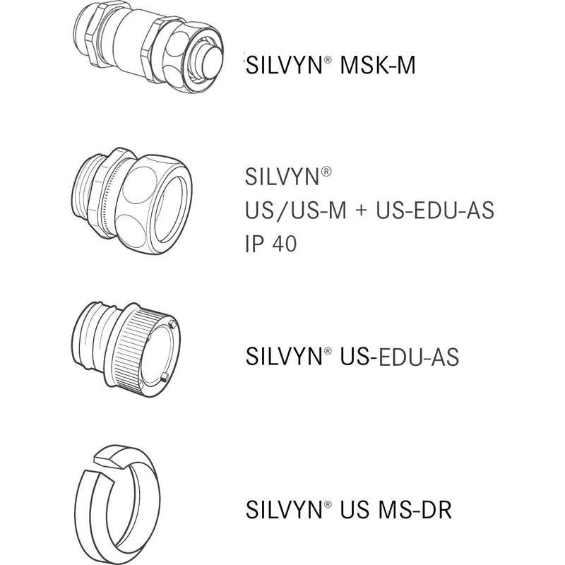 Lapp Zubehör - Metall-Schutzschlauch SILVYN-EMC-AS-CU-36-/ 64400506 29X36-25M − 25 Meter