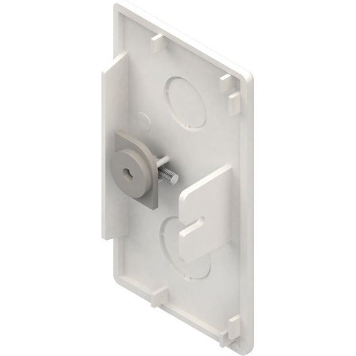 HKL - Endstück für Leitungsführungskanal Endstück lgr EG60230.8 60x230 RAL7035 − 5 Stück