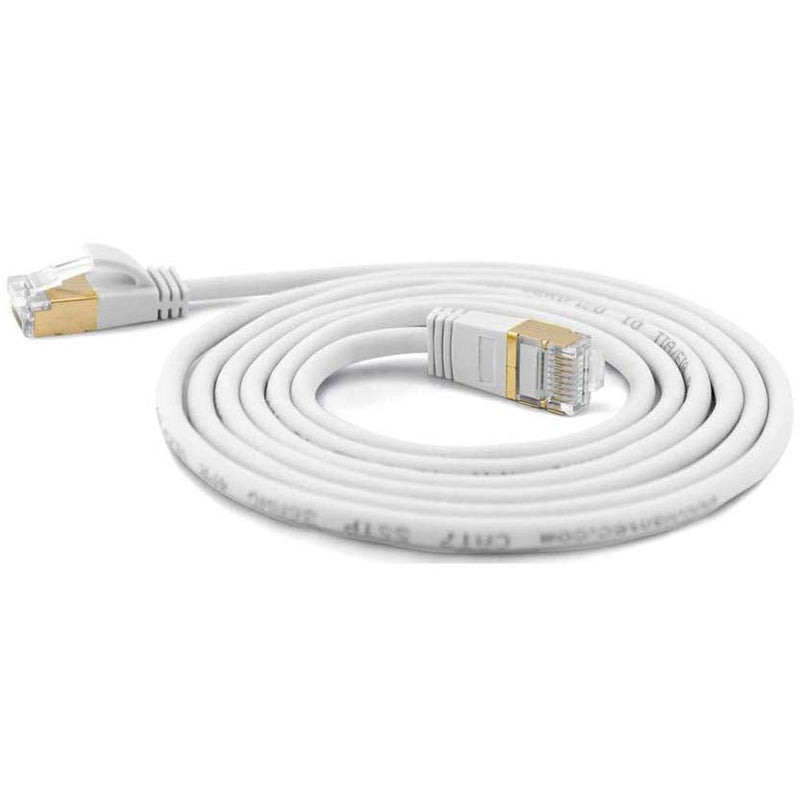 Wantec - Patchkabel Kupfer SSTP-Patchkabel Cat.6A ws 7123 ws 10,0m 10m Steck. 4mm