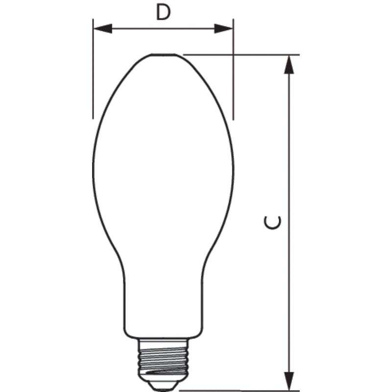 Philips Lighting - LED - Lampe/Multi - LED LED - Lampe E27 TForce Cor #75031200 4000K 18W
