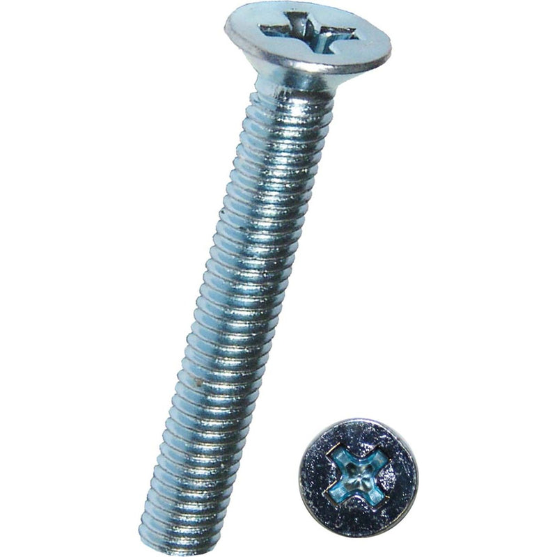 Dresselhaus - Maschinenschraube/Bolzen Senkschraube 4.8 0450/001/01 8x60 Kreuzschlitz H, g.vz − 100 Stück