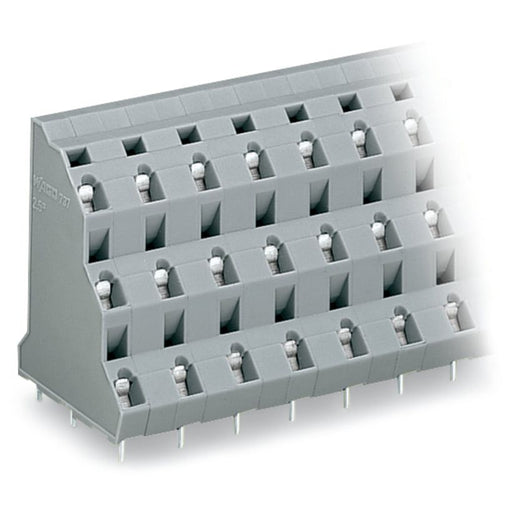 WAGO - Leiterplattenklemme Dreistock-Leiterplattenkl. 737-712 2,5mm² − 8 Stück