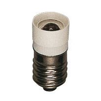 Scharnberger+Hasenbein - Single-LED LED 5mm 10x25mm 35854 E10 235VAC gelb  − 1 Stück