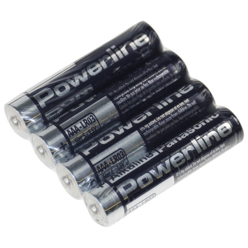 Hückmann - Batterie 1,5V Micro AAA LR03AD/4P(VE 4) (4er Fol.) Panasonic − 12 Packung