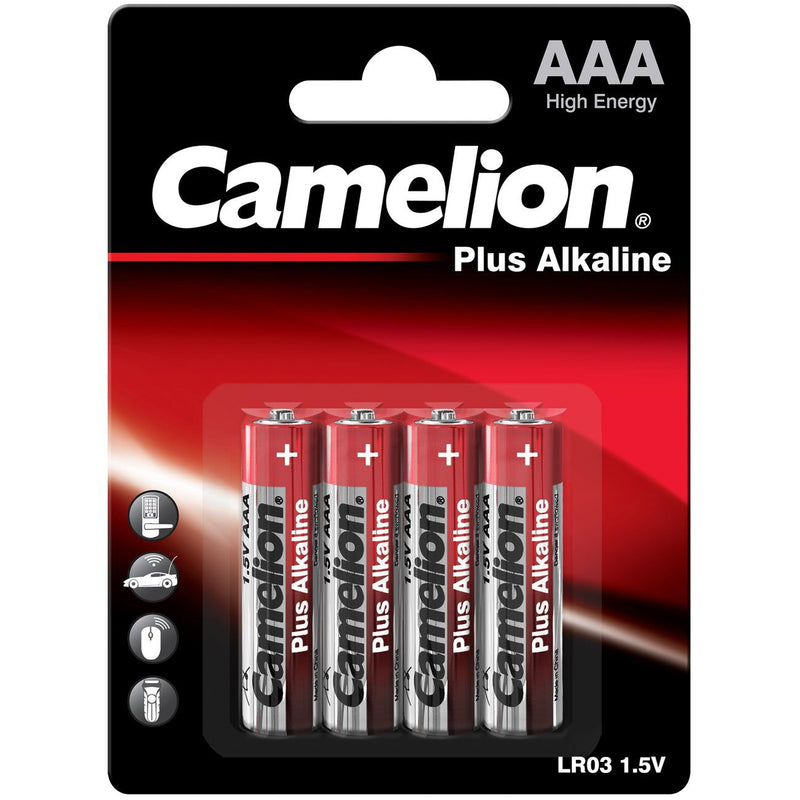 Hückmann - Batterie 1,5V Micro AAA LR03/Micro/BP4(VE 4) Bli4 Camelion − 12 Packung