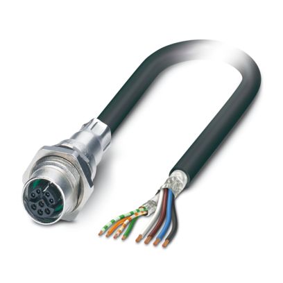 Phoenix Contact - Patchkabel Kupfer Gerätesteckverbinder VS-FSBPYS-OE#1238749 Hinterwand