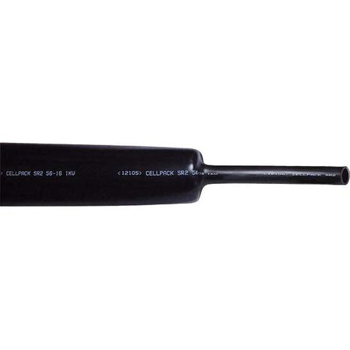 Cellpack - Schrumpfschlauch SR2/34-7/schwarz/30m ohne Kleber − 30 Meter