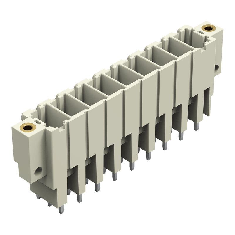 WAGO - Leiterplattensteckverbinder THT-Stiftleiste 831-3609/108-000 1,0x1,2mm,gerade,lgr − 12 Stück