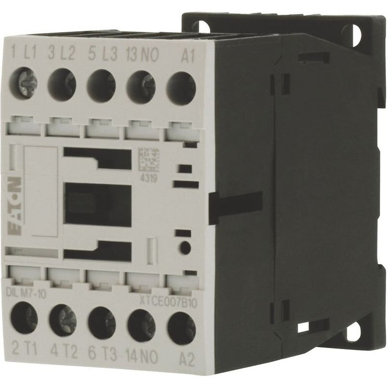 Eaton - Leistungsschütz zum Schalten von Wechselstrom Leistungsschütz DILM7-10(240V50HZ) 1S 3kW/400V,AC