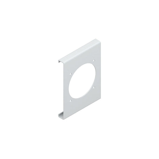 HKL - Geräteblende für Geräteeinbaukanal Deckelabschnitt gr 1f. HKLD1P1/190.1 gelocht